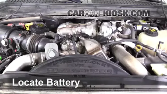 2010 Ford F-250 Super Duty XLT 6.4L V8 Turbo Diesel Standard Cab Pickup Battery Jumpstart